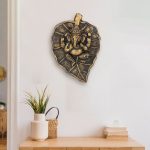 Cowdung Leaf ganesha wall hanging